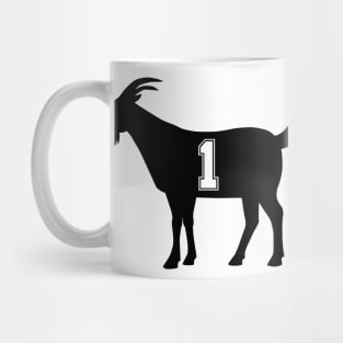 San Antonio GOAT - number 1 - Black Mug